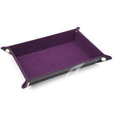 Rectangle Dice Tray - Dark Purple
